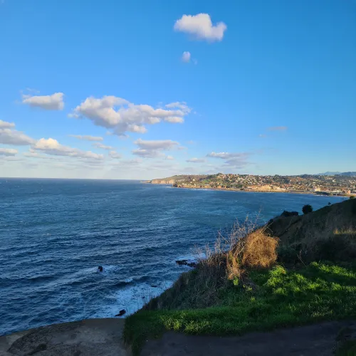 Vistas al mar desde el Cerro Santa Catalina