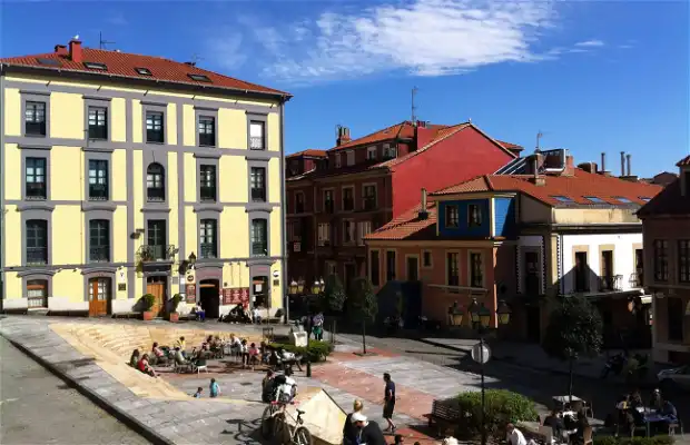 Barrio de Cimadevilla en Gijón